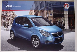 Vauxhall . Agila . Vauxhall Agila . 2011 Models Edition 1 . Sales Brochure - Picture 1 of 1