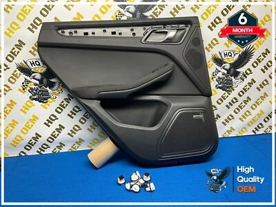 2015-2018 PORSCHE MACAN PARTE TRASERA IZQUIERDA INTERIOR PANEL DE PUERTA CUBIERTA DE MOLDURA OEM Foto 1 de 4