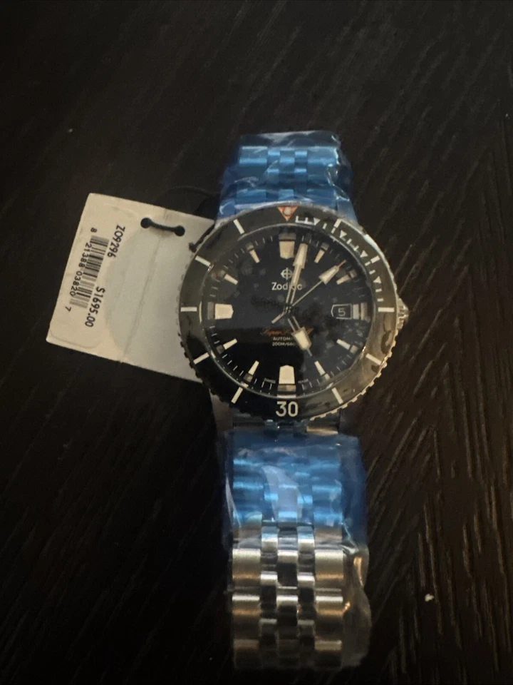 Zodiac ZO9296 Super Sea Wolf Compression Diver 40 mm Automatic Men's Watch