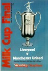 MANCHESTER UNITED MAN UTD v LIVERPOOL LEAGUE CUP FINAL 1983 1982/83