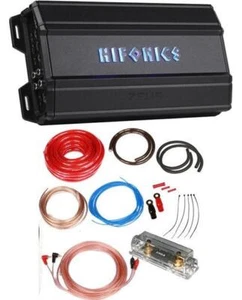 Hifonics ZD-1350.4D 1350 Watt RMS Class-D 4-Channel Car Amplifier + 0 Gauge Amp - Picture 1 of 8
