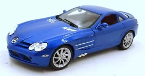 Maisto 1/18 Scale Diecast 261124N - Mercedes-Benz SLR McLaren - Blue - Picture 1 of 4