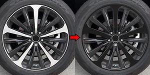 Superposición de vinilo cromado Delete Blackout para rueda Toyota Highlander XSE 2021-23 - Imagen 1 de 7