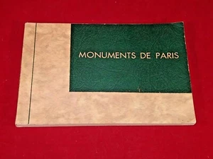 Vtg Book Monuments De Paris Edit. Des Monuments Historiques Black & White Photos - Bild 1 von 9