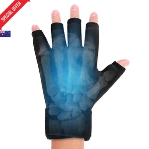 Finger Ice Pack Gloves – Hot & Cold Therapy for Arthritis, Tendinitis, Carpal Tu - Picture 1 of 12