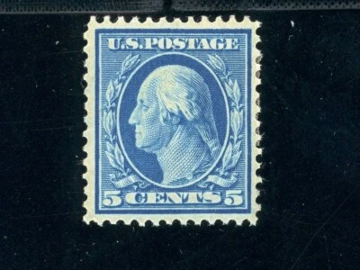 USAstamps Unused VF-XF US 1908 Washington Scott 335 OG MHR - Image 1 of 2