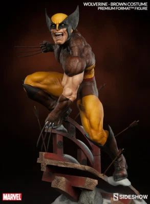 Estatua de Wolverine formato premium exclusiva de Sideshow limitada a 1500 - ¡NUEVA! Foto 1 de 4