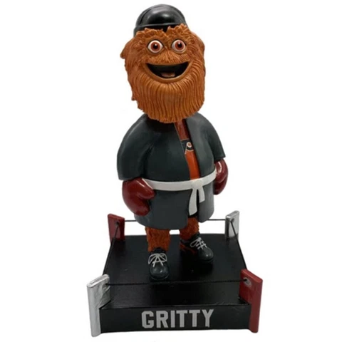 Gritty Philadelphia Flyers Boxing Ring Rocky Themed Bobblehead NHL Cover