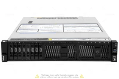 LENOVO ThinkSystem SR650 8SFF 2x Xeon Gold 6138 128 GB RAM 2x 240GB M.2 SATA - Image 1 of 4