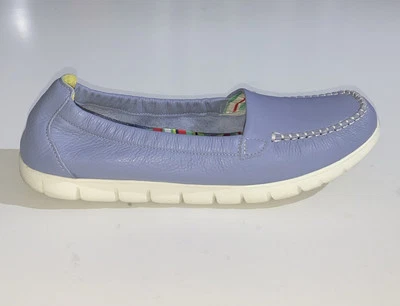 SAS Slip On Loafers Womens 10N Narrow Sunny Periwinkle Casual Comfort Flat Shoes - Image 1 of 4