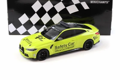 1:18 Minichamps BMW M4 (G82) Coupé 2020 Safety Car MotoGP Sao Paulo Giallo - Immagine 1 di 4
