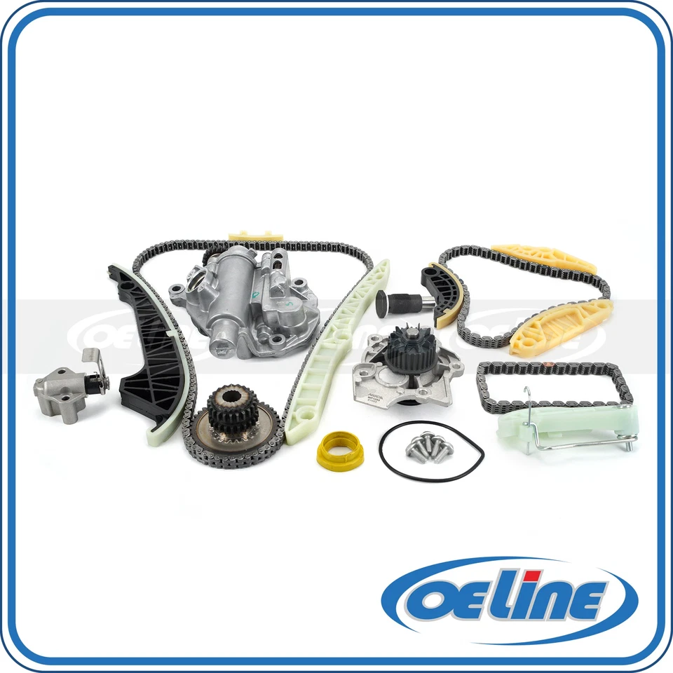 Kit de cadena de distribución bomba de agua de aceite para Audi A4 A5 A6 Q5 2012 2,0 L turboalimentado Foto 1 de 4