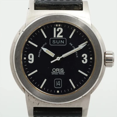 Oris BC3 Day-Date SS SS & Rubber AT Black Dial - image 1 of 4