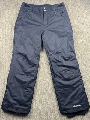 Columbia Hombres L Omni Tech Pantalones de Nieve Esquí Impermeable Aislado Negro Foto 1 de 4