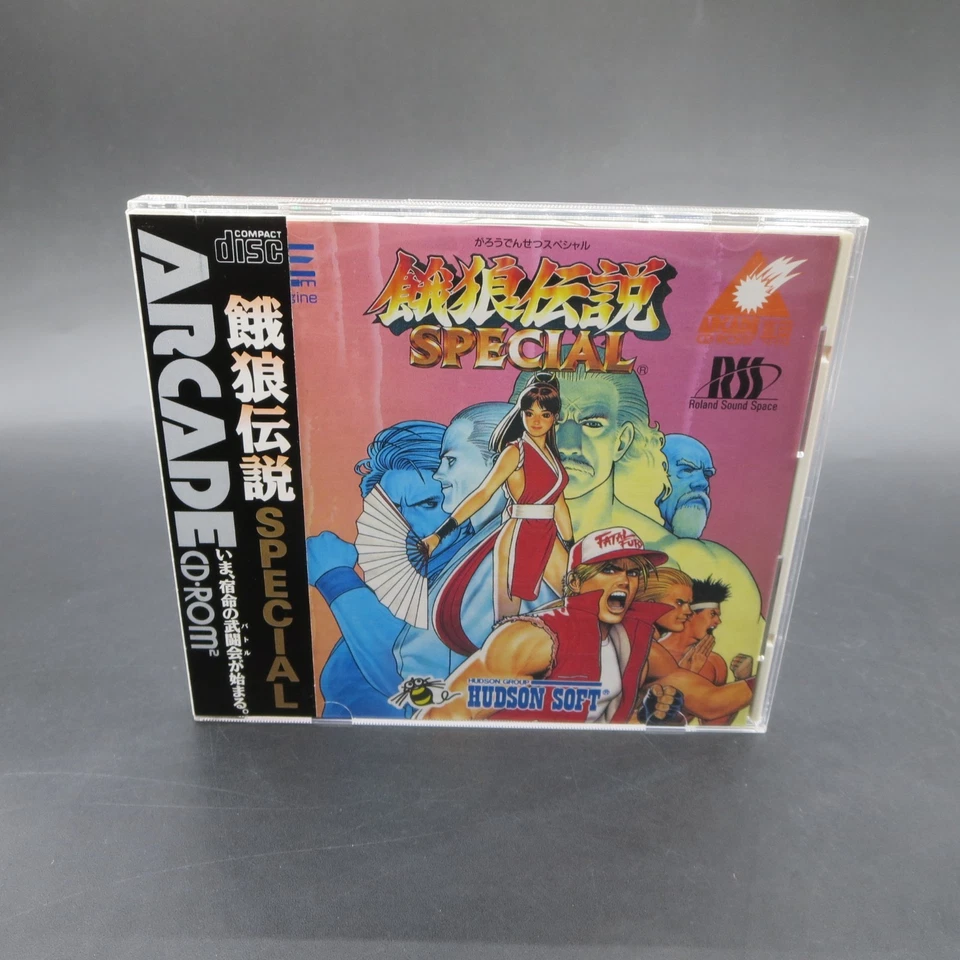 Fatal Fury Special PC Engine Arcade CD ROM with Spine Card and Manual Japanese - Image 1 of 4