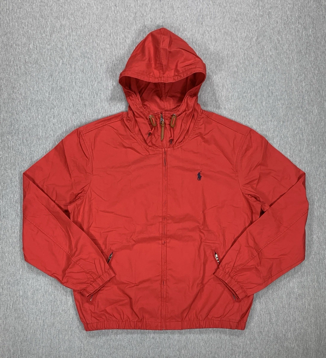 Polo Ralph Lauren Red Windbreaker Coats, Jackets & Vests for Men