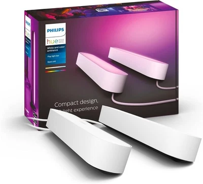 Philips Hue Play Ambi Light Bar Doppelpack Weiß Color Ambiance mit Netzteil LED - Bild 1 von 4