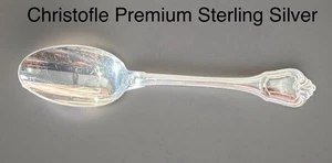 Cuchara sopa Christofle Cardeilhac.950 Premium plata esterlina puerto alemán real - Imagen 1 de 10