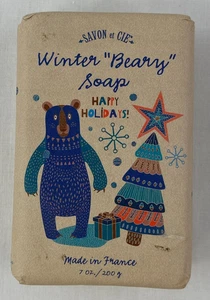 Savon et Cie Winter Beary Bar Soap 7 oz France B60 - Picture 1 of 2