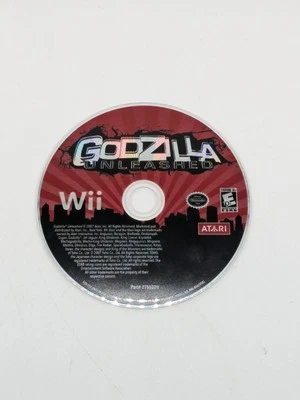 Godzilla: Unleashed (Nintendo Wii, 2007) DISC ONLY TESTED AND WORKING  - Image 1 of 4