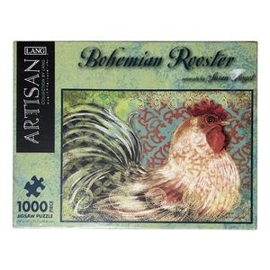 BOHEMIAN ROOSTER Colección Artesanal por LANG Puzzle Obra de Arte Susan Winget 1000 Piezas - Imagen 1 de 7
