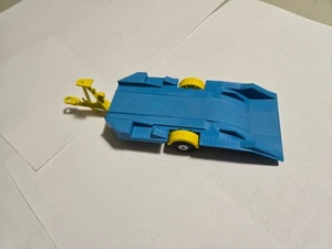 Matchbox King Size Car Transporter Trailer  -  Yellow And Blue 1970  - Picture 1 of 4