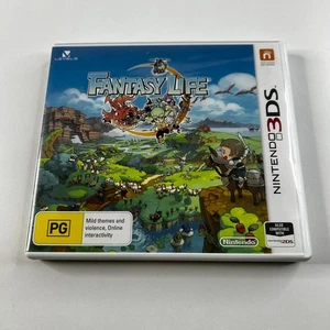 Fantasy Life (Nintendo 3DS, 2014 PAL) Complete With Manual - Bild 1 von 4