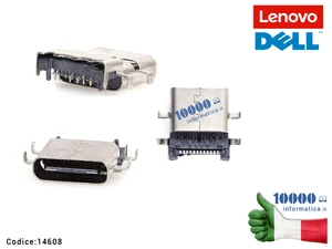 Connettore DC Power Jack USB-C LENOVO ThinkPad E14 E15 L14 R14 Gen 1 [14W] DELL  - Bild 1 von 1