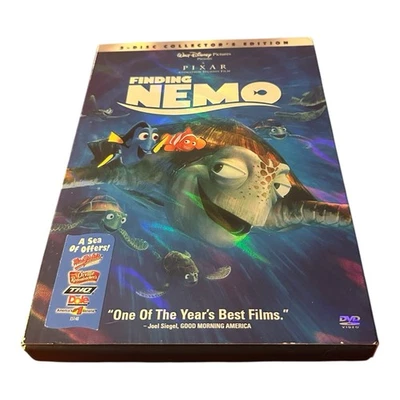Finding Nemo 2‑Disc Collector’s Edition DVD – Like New + Inserts - Image 1 of 4