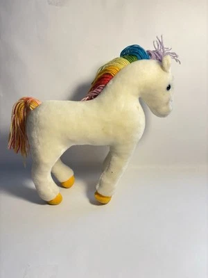 Vintage 1983 Rainbow Brite Starlite 12” Plush Stuffed White Horse Toy Hallmark - Image 1 of 4