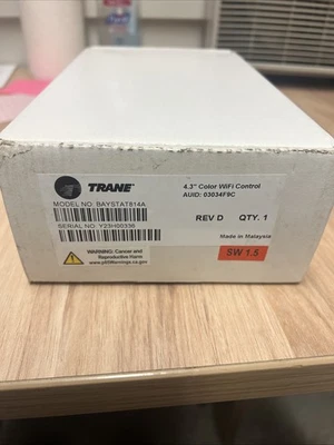 New Trane Pivot Smart Thermostat Kit BAYSTAT814A New Factory Sealed In Box! - Image 1 of 3