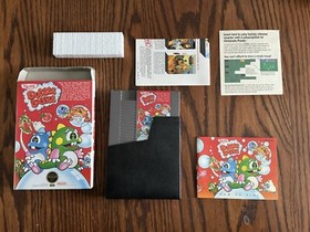 Bubble Bobble (Nintendo NES, 1988) Cib Great Conditions See Photos