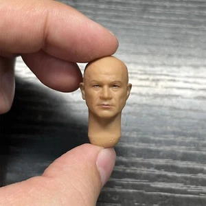 Figuras de acción modelo soldado muñeca hágalo usted mismo tallado cabeza de hombre hombre escala 1/12 - Imagen 1 de 5