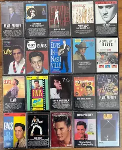 Elvis Presley- 20 Tape Cassettes lot- Original RCA- Made in the USA - Near mint - Imagen 1 de 8
