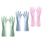  3 Pairs Handschuhe Zum Reinigen Splmaschine Gummi Kleidung