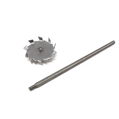 S U. K HOCK GMBH Laborrührer mit Dissolverscheibe für Harzmischungen 80 mm mit Stange Edelstahl