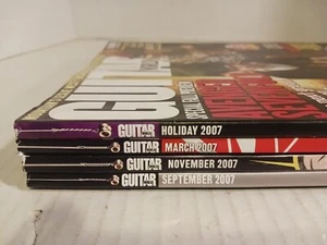 2007  Guitar World Magazine Lot  4 Issues  Eddie Van Halen.  - Imagen 1 de 4