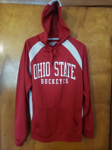VETEMENTS Felpa con cappuccio OHIO STATE Buckeyes OSU uomo SM abbigliamento Varsity pullover tasca canguro