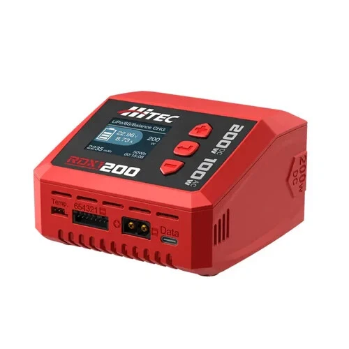 Hitec RDX1 200 AC/DC Multi-Function Smart Charger 44346 New!! - Image 1 of 3