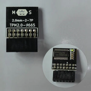 Modulo LPC 14-1Pin del modulo TPM2.0 per MSI B250M la scheda madre Sostituzione - Photo 1/5