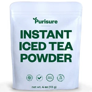 Unsweetened Iced Tea , Instant Black Tea , Real Black Tea Leaves, Powdered Ic... - Picture 1 of 8