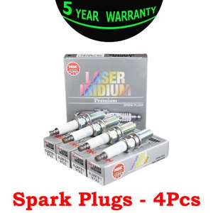 For 18846-11070 Genuine Spark Plugs Set 4 pcs OEM VARIOUS HYUNDAI KIA 1884611070 - Picture 1 of 24