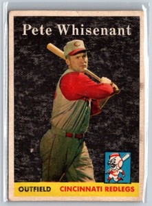 1958 TOPPS PETE WHISENANT CINCINNATI REDS #466