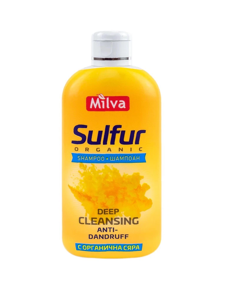 Bio Schwefel HAARSHAMPOO Anti-Schuppen Tiefenreinigung von Milva - 200ml - Bild 1 von 1