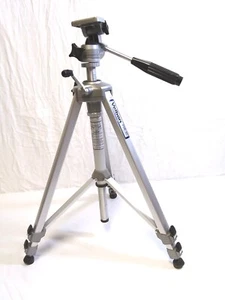 VELBON VGB-3C Photographer Aluminum Tripod w/Crank & 3-Way Pan/Tilt g6 - Picture 1 of 6