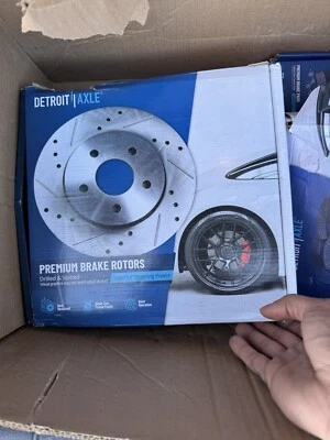 Rotores perforados en cruz y freno delantero 2013-2017 para Honda Accord Foto 1 de 4