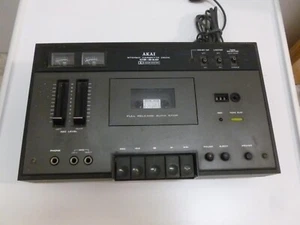 Original AKAI CS-34D Vintage Estéreo Cassette Deck Cassette Radio - Imagen 1 de 4