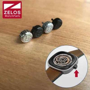 8mm Waterproof Watch Crown Replacement Fit For Seven-Friday SF P2-02 P3-03 - Picture 1 of 25