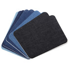10Pcs Thermal Sticky Iron On Mending Patches Jeans Bag Hat Repair Decor  G9X8