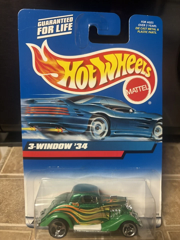 Hot Wheels 3-Window ‘34 2000 #132 Vintage - Image 1 of 1